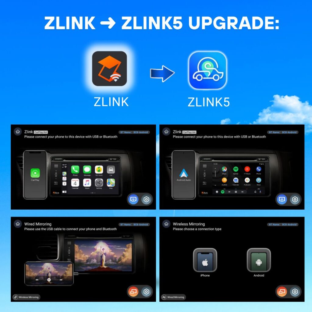 T5 Latest Firmware for Android Car Stereo | Fix Lag & Upgrade to Zlink5 9 Zlink to Zlink5 Apps