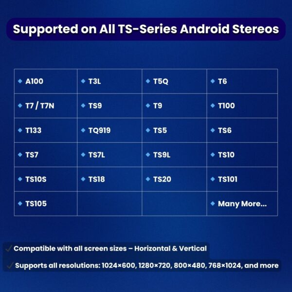 How to identify TS7 or TS platform Android stereo before firmware update