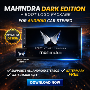 Home 5 Mahindra Dark Edition Boot Animation