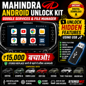 Home 19 Mahindra OEM Android Unlock Kit